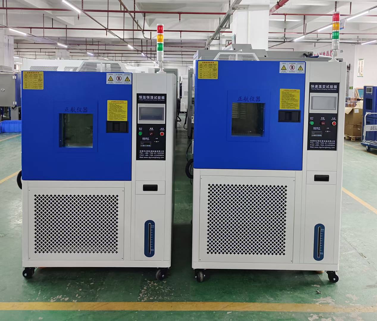 快温变试验箱线性送货深圳老客户公司